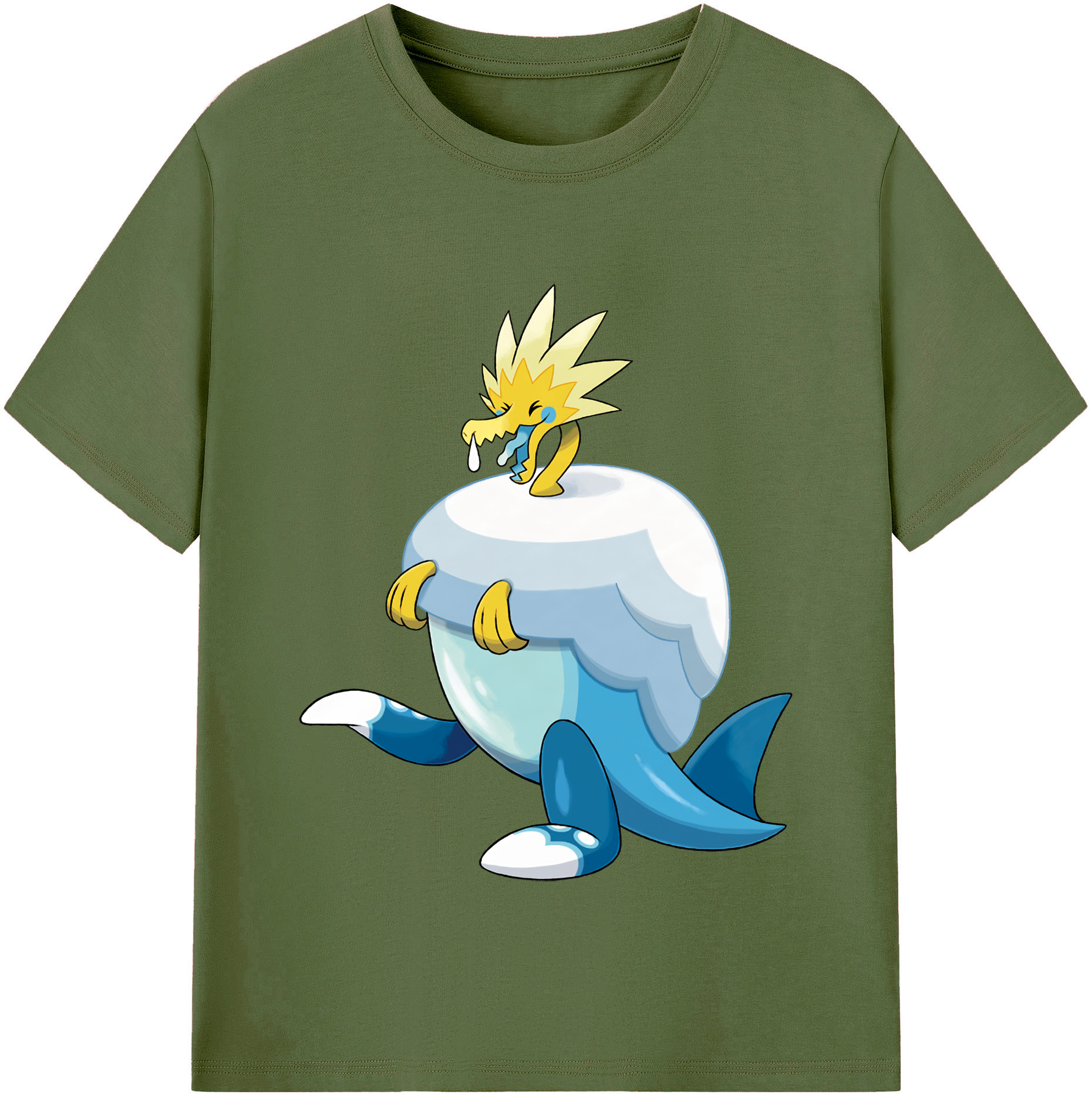 （画像用） ポケットモンスター Pokémon 綿100％半袖Tシャツ（フロントプリント）